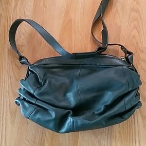 Banana Republic hunter green pocketbook !